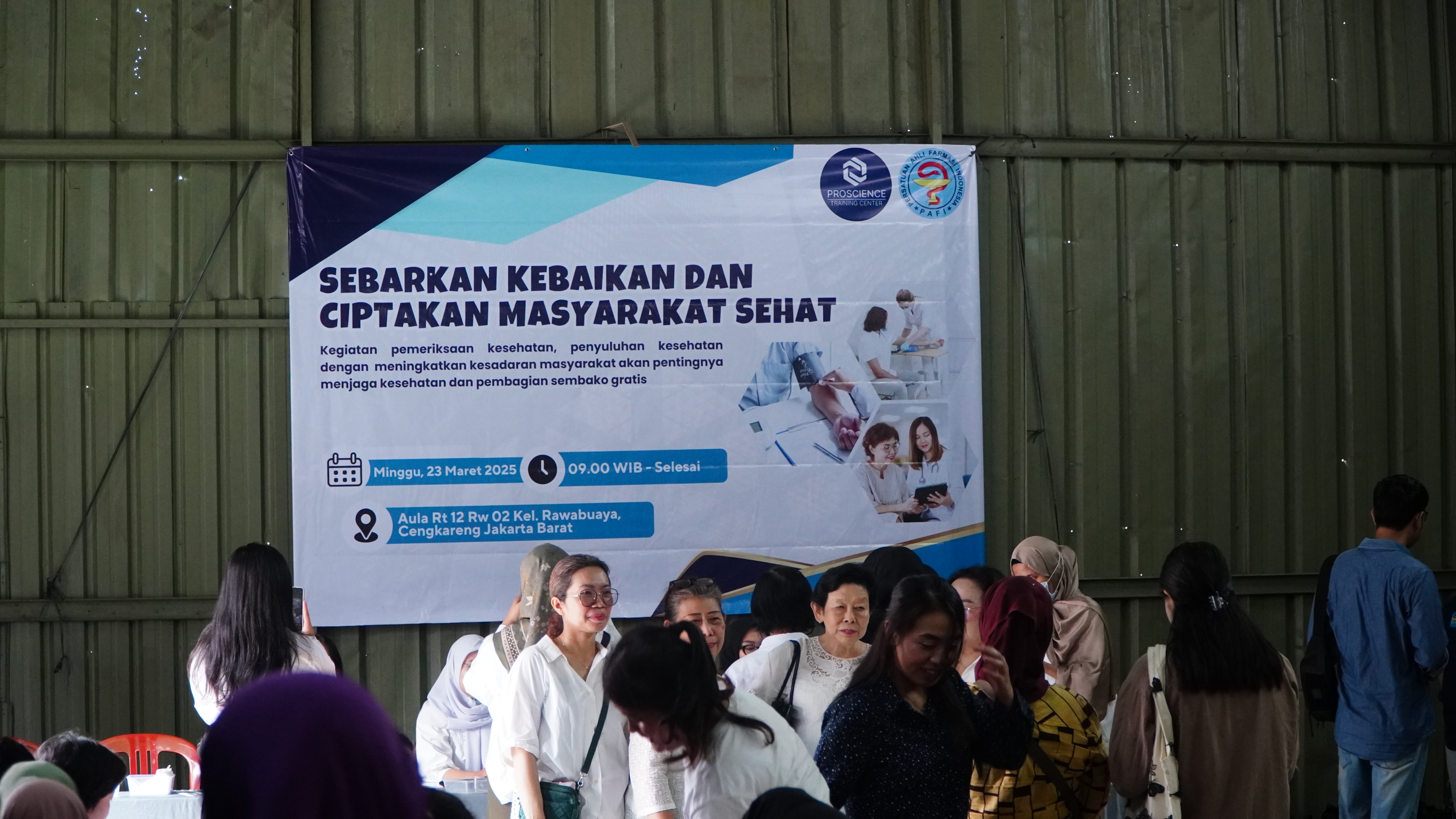 Sebarkan Kebaikan dan Ciptakan Masyarakat Sehat
